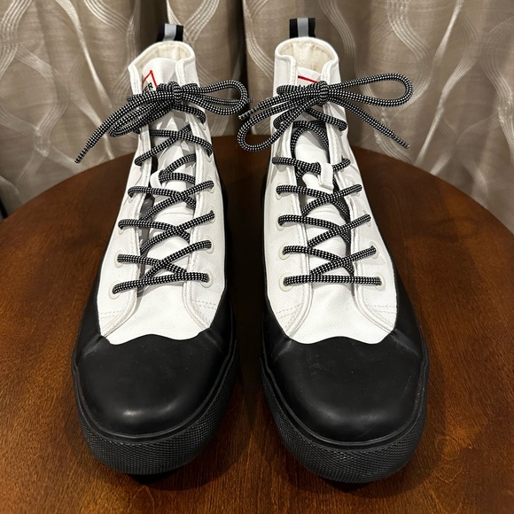 Hunter Target Unisex Canvas High Top Boots - Picture 3 of 8